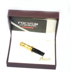温州烟具 厂家直销批发 2012FOCUS高档商务礼品烟嘴 创意黄金烟嘴
