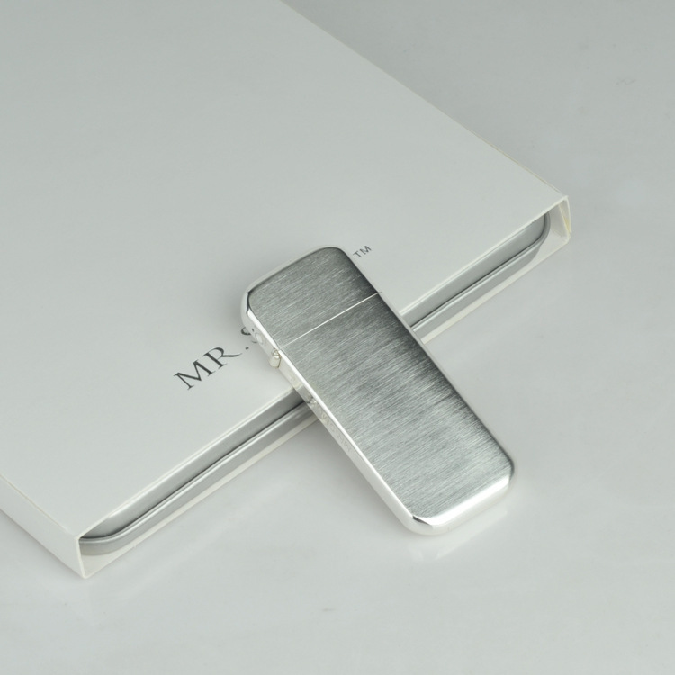 MR.SMOKE超薄气体打火机 铜壳金属内胆金属打火机 礼品打火机批发