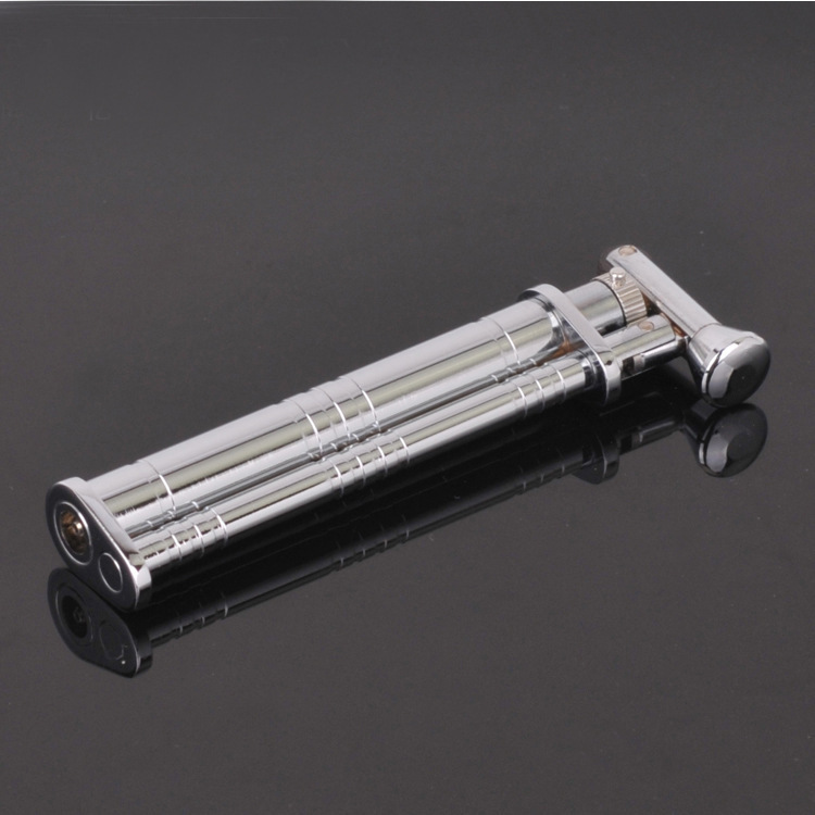 MR.SMOKE 烟先生气体打火机企鹅个性砂轮 粗银金属打火机批发