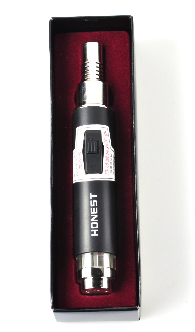 百诚充气直冲喷火式打火机 创意防风高温耐用打火机 户外用品 509