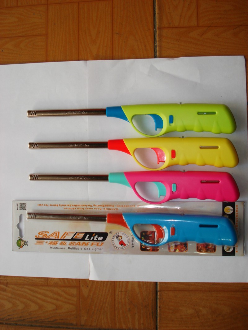 供应多功能BBQ烧烤点香点蜡烛点煤气灶可充气点火枪户外用品批发