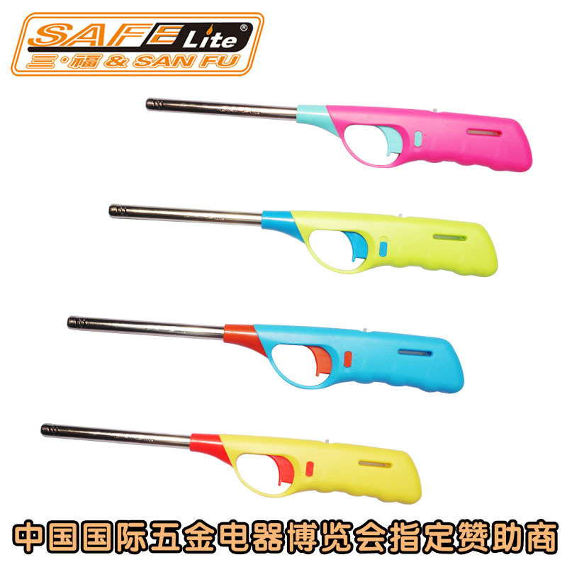 供应多功能BBQ烧烤点香点蜡烛点煤气灶可充气点火枪户外用品批发