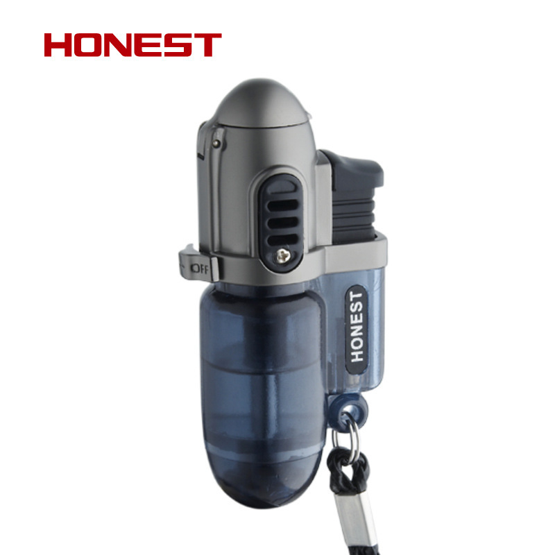 百诚正品迷你直冲防风小打火机可变火苗定火鬼火火机促销户外用品