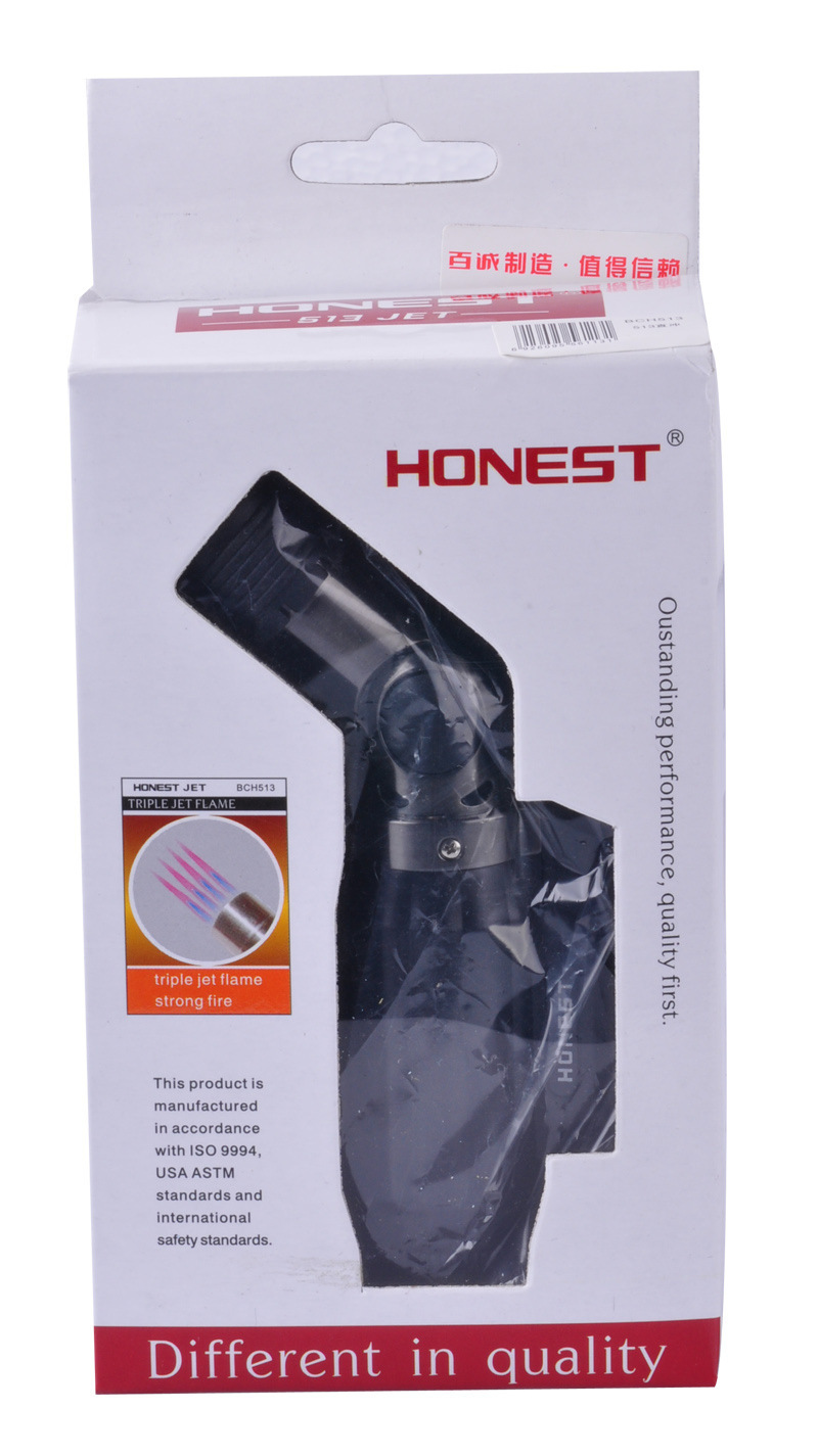 正品百诚513座四头直冲大喷抢高档礼盒打火机 户外用品 烟具批发