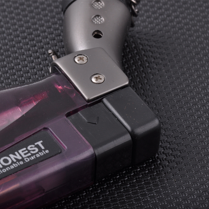 百诚正品直冲打火机 大容量多色户外生火煤气点火 创意个性打火机