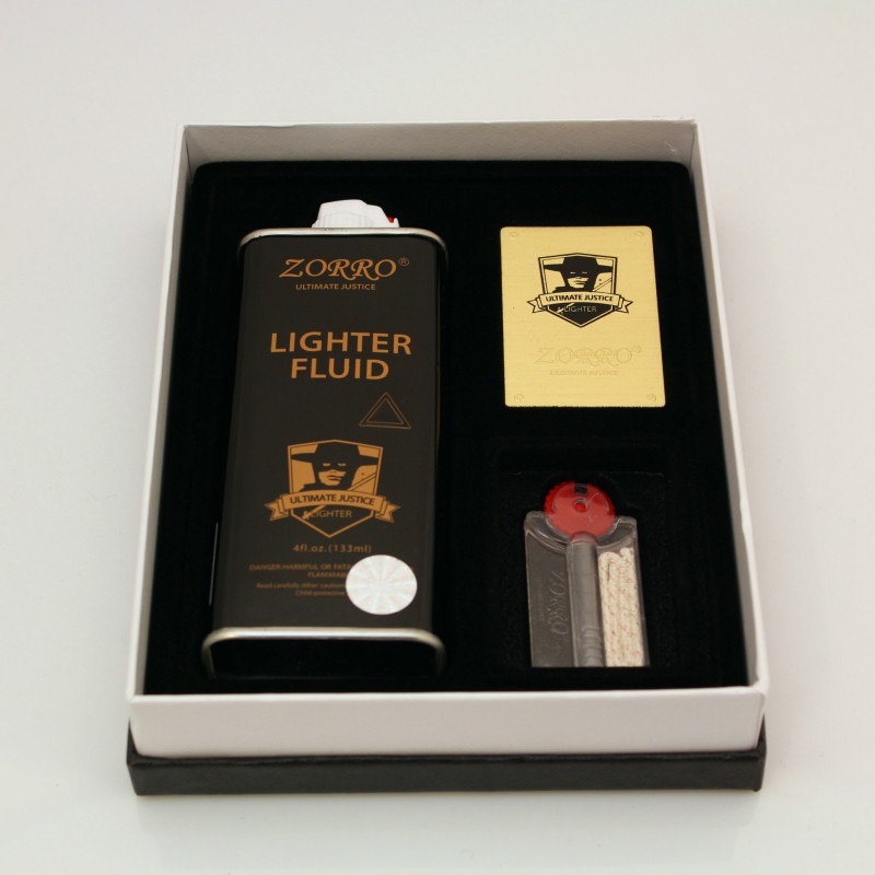 正品佐罗打火机礼盒 油+火石套装礼盒 广告礼品促销包装盒煤油机