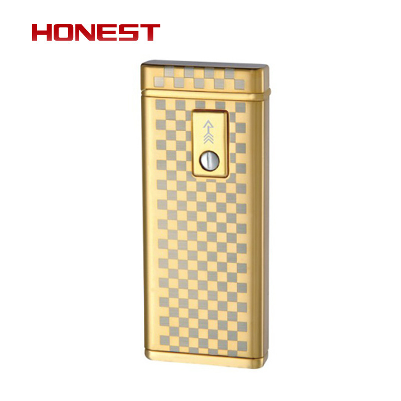 百诺正品创意超薄防风感应触摸户外便携可充气高档精品打火机批发
