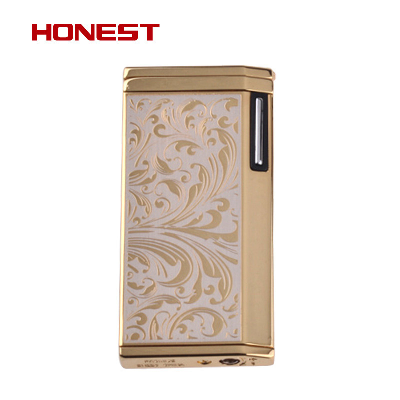 新品百诚百诺精品超薄感应打火机防风触摸感应超智能高灵敏男批发