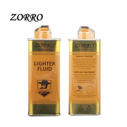 香港原装 zorro佐罗打火机125ML精装煤油 原装进口黄金油正品批发