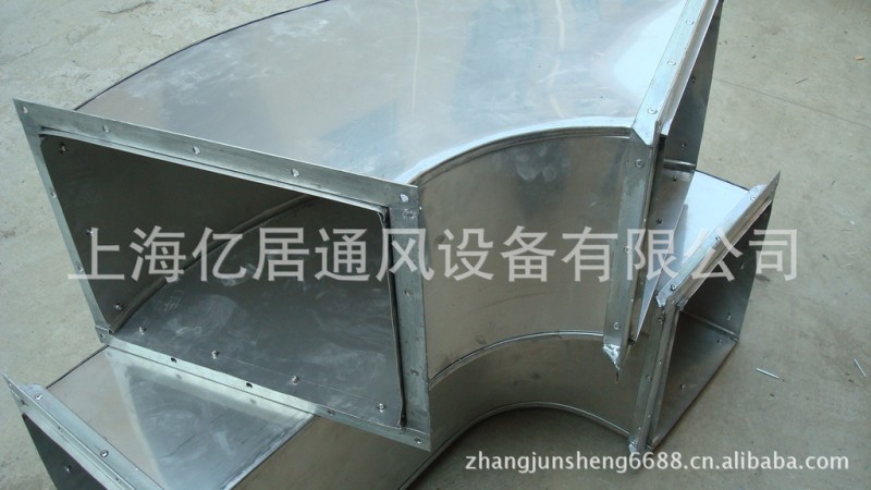 厂家供应SUS304不锈钢风管、不锈钢管道工程