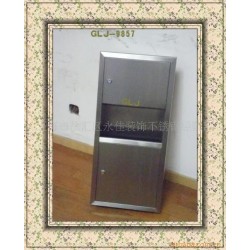 供应酒店 写字楼 机场用不锈钢手纸箱