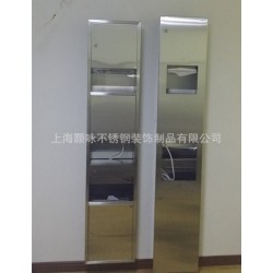 厂家直销嵌入式不锈钢三合一组合柜（带抽纸盒 干手器 垃圾桶）