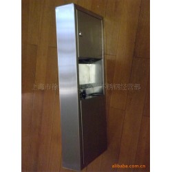 特价供应明装组合型带垃圾桶不锈钢手纸箱