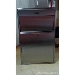 加工定做影院用，公共场所用暗藏式加大垃圾桶