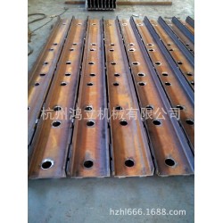 氩弧焊接零件 機加工 机械加工件纺织机底架 鸿立机械角钢加工