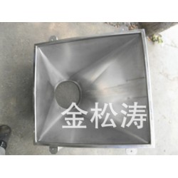 不锈钢钣金产品，方变圆，异型展开下料
