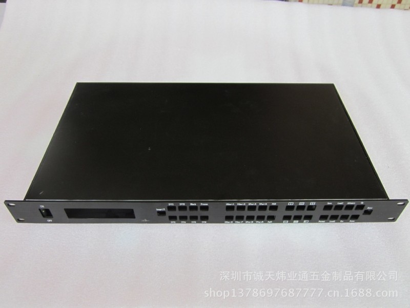 供应数字录音调度台2U机箱,深圳机箱机柜加工