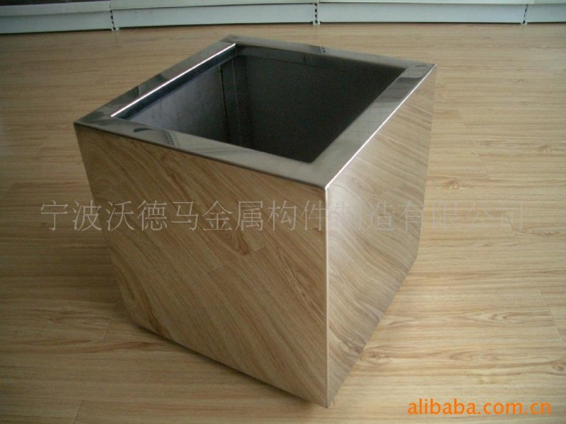 装饰花盆,新式装饰花盆,不锈钢方形花盆