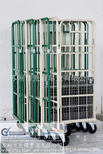 塑料底盘物流台车苏州厂家直销【LX-EP50】