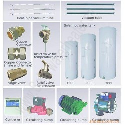 家用分体承压太阳能热水器出口型全封闭太阳能
