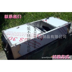 供应高档外挂不锈钢组合型带垃圾桶手纸箱