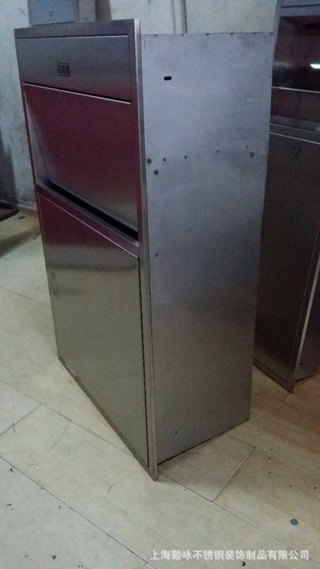 加工定做影院用,公共场所用暗藏式加大垃圾桶