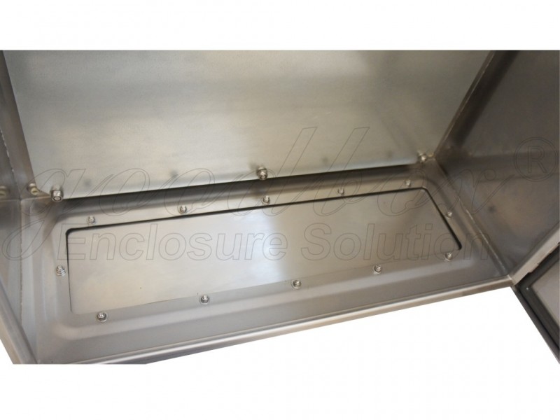 供应不锈钢视窗、电缆导入板、法兰进线、凸台进线 钣金加工