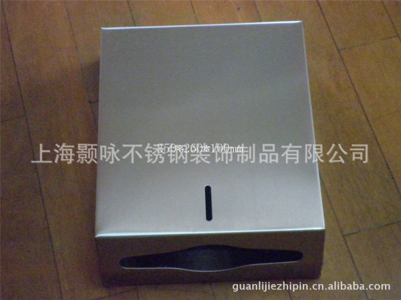 供应外挂方形加大酒店 宾馆 写字楼用不锈钢手纸架 手纸盒