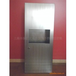 特价供应品牌入墙式不锈钢单门带垃圾桶手纸箱系列产品