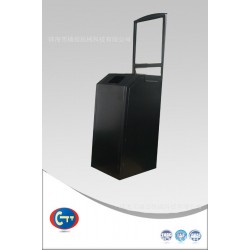 广东专业生产不锈钢垃圾箱机场站台火车站市政专用垃圾箱果皮箱