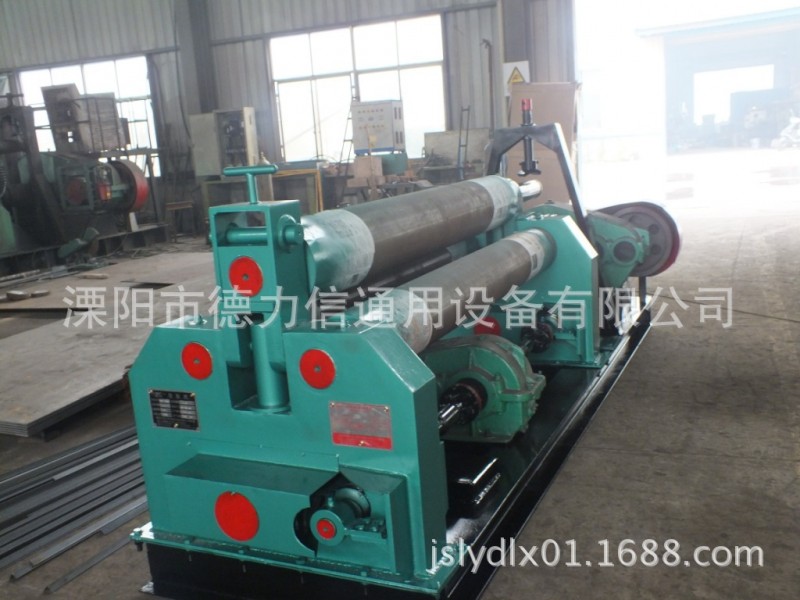卷板机 全自动20乘2米钢板卷筒机 德力信品牌20毫米自动卷板机