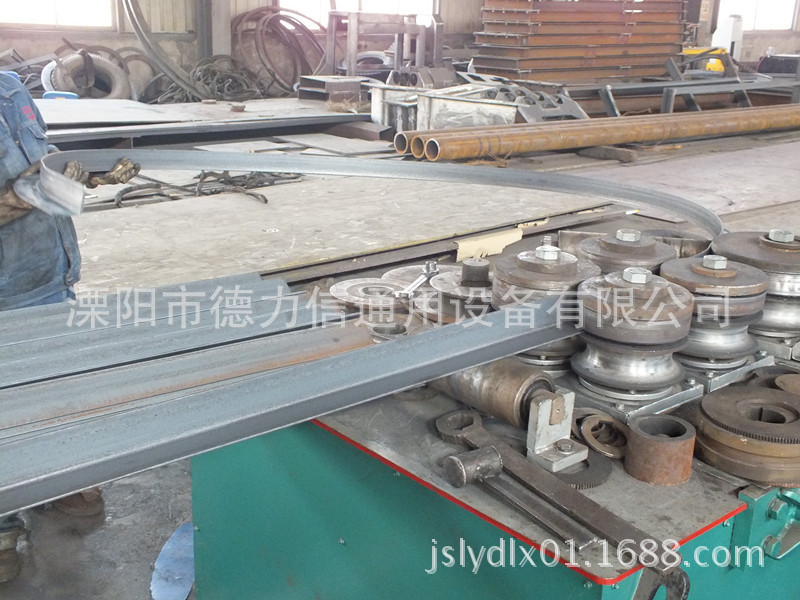 溧阳角铁卷法兰成型设备 五轮自动高效多功能型材卷圆机 厂家销售