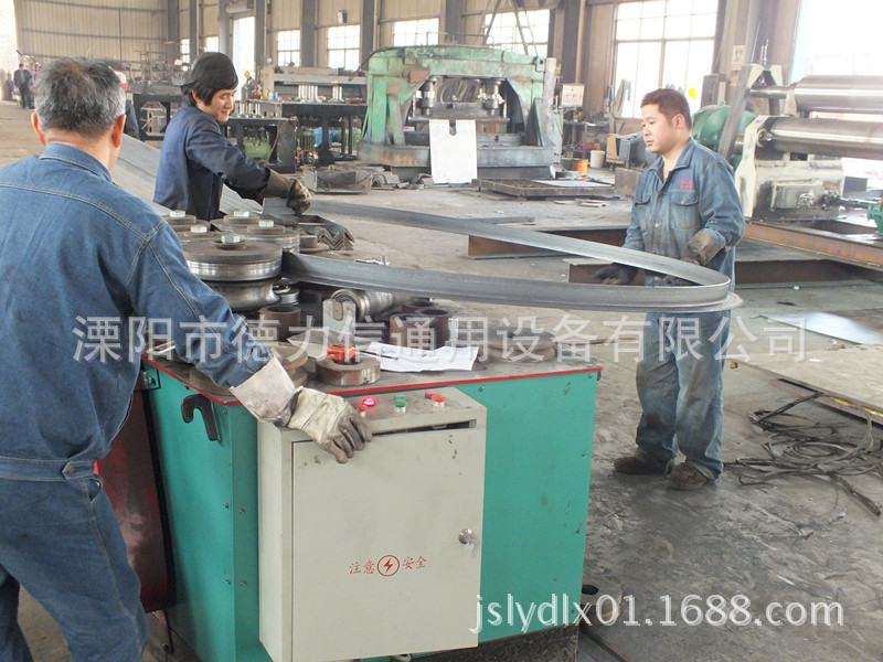 溧阳角铁卷法兰成型设备 五轮自动高效多功能型材卷圆机 厂家销售