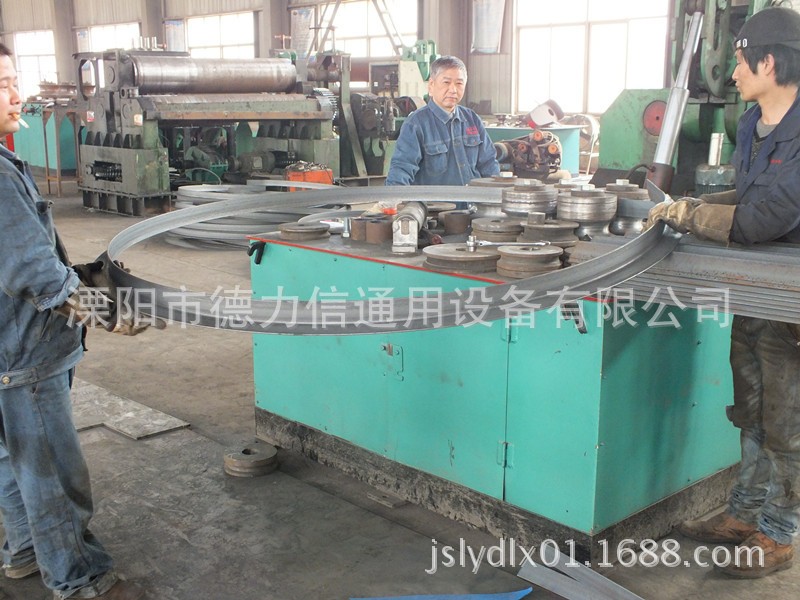 溧阳金属型材卷圆机厂家<法兰机 钢管盘圆机 角钢卷圆机>