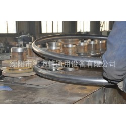 供应半圆管卷圆成型机 扁钢成半圆管卷圆机独家专利技术