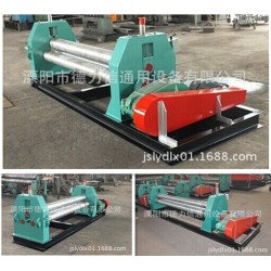 供应德力信6X1500三辊卷板机 机械小型卷板机实心辊品质好