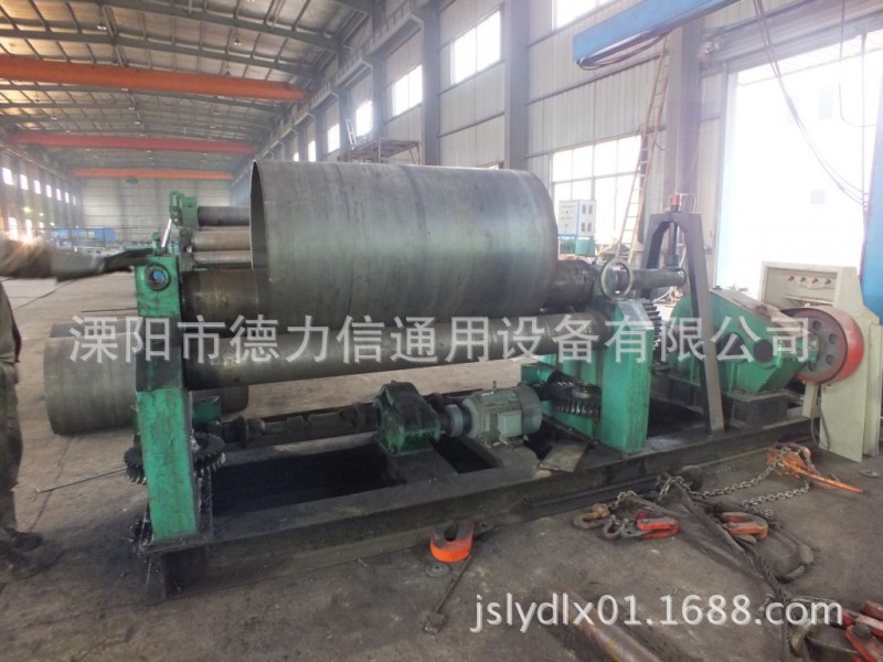 处理二手实心辊自动卷板机设备 16mm*3.2m自动卷板机二手