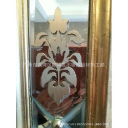 精致激光切割不锈钢摆件钛金装饰品，酒店家居精品