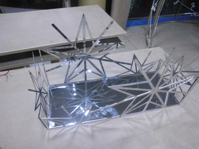 激光切割不锈钢精品,酒店家居企业办公室镜钢摆件装饰品