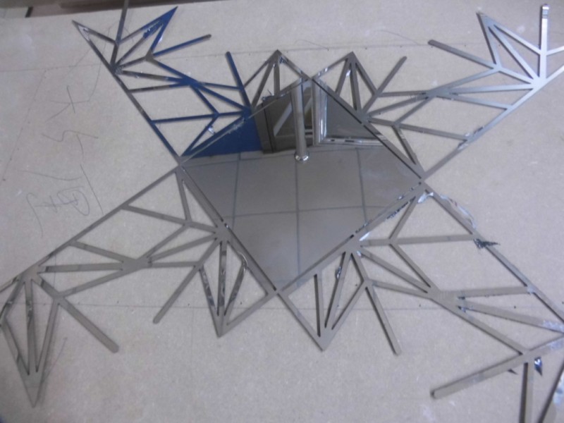 激光切割不锈钢精品,酒店家居企业办公室镜钢摆件装饰品