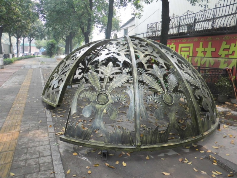 金属屋顶,,铁艺凉亭,公园美化凉亭,小区,酒店休闲式凉亭