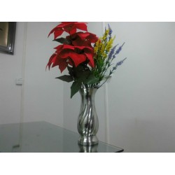 定做新型艺术不锈钢花瓶，精品插花器，酒店家居不锈钢摆件