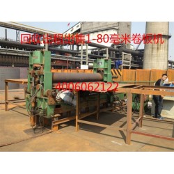 章丘强威常年出租出售20x2500机械式卷板机 三辊卷板机