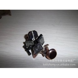 锌合金袖扣 香槟色锌合金袖扣 加工锌合金袖扣 厂家锌合金袖扣
