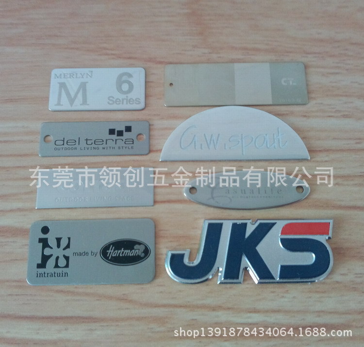 工厂定制服装手袋金属唛头 鞋帽服饰五金唛牌