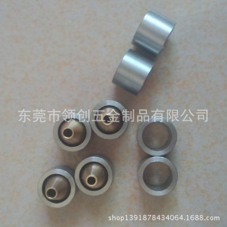 供应滚牙非标轴套 不锈钢传动套 轴承柱加工