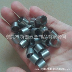 加工滚花铁轴套 加工不锈钢导轴套 厂家包邮