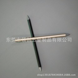 新款双头版老不死金属笔 磨砂银色 高档土豪金色