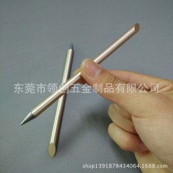 厂家供应 加长纪念版老不死铅笔 无墨水金属笔 土豪金色