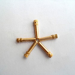 厂家直销LED堵头铜针 黄铜PIN针
